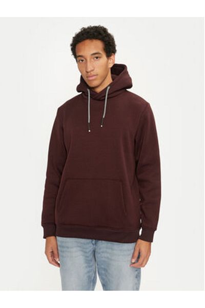 Brave Soul Men's Sweatshirt MSS-628SCHIZOIDI Burgundy
