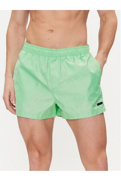Calvin Klein swimwear Men's Swim Shorts KM0KM01000 Green