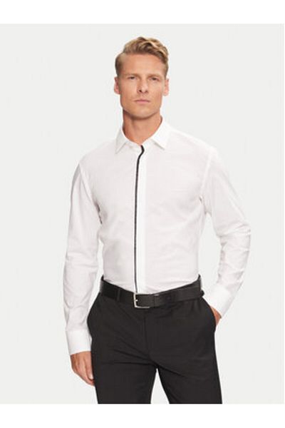 BOSS Mens Shirt 50527623 White