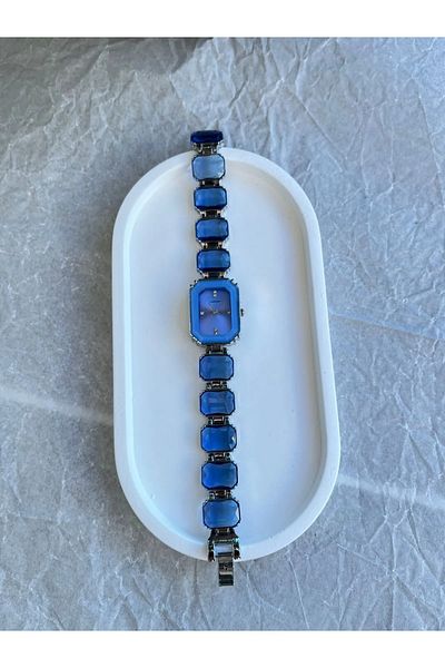 Choppers Women's Blue Stone Detailed Special Design Bracelet Watch |   Elegant & Stylish Style
