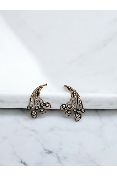FUYA JEWELLERY Zirkon Taşlı Küpe