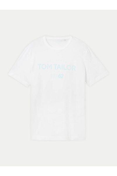 Tom Tailor Men's T-Shirt 1041871 White