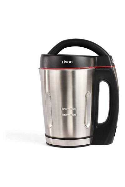 DomoClip DomoClip DOP121 Kettle Soup Maker 1000W 1.6L 3 Functions Silver Black