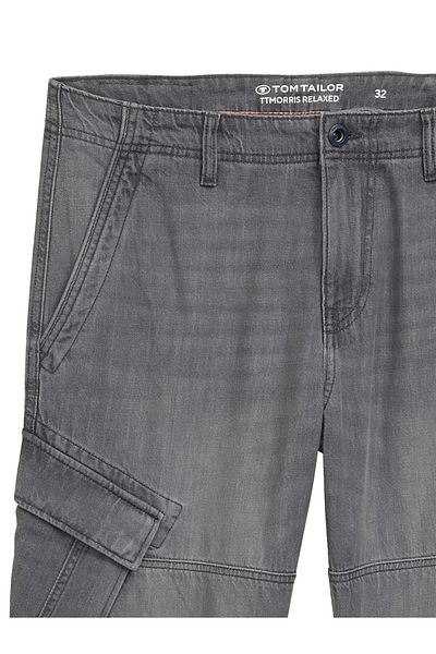 Tom Tailor Men's Denim Shorts 1044977 Gray