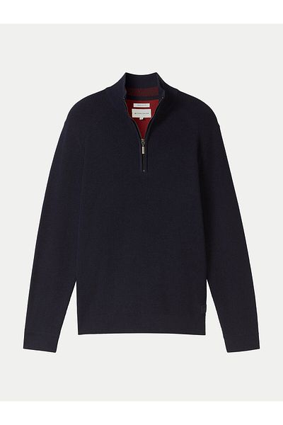Tom Tailor Men's Sweater 1042454 Navy blue