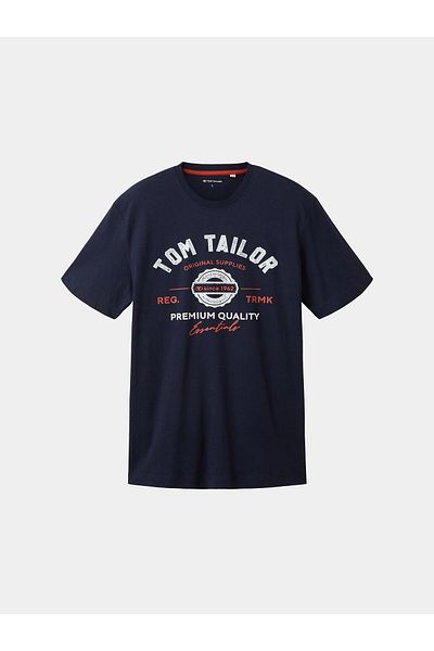Tom Tailor Men's T-Shirt 1037735 Navy blue