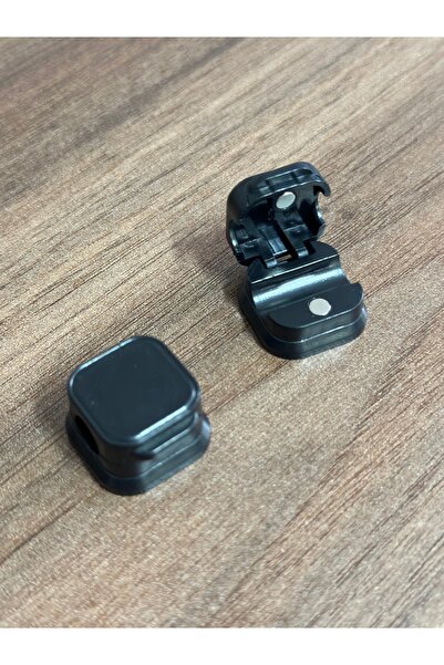 aysequlce 2Li Magnetic Cable Clips Black Color with Magnet