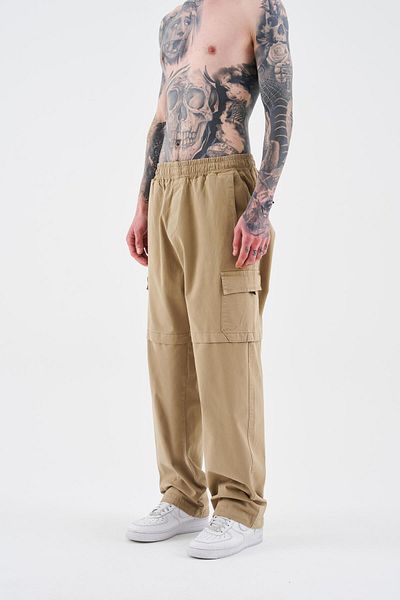 Machinist Ανδρικό τζιν Cargo Beige παντελόνι