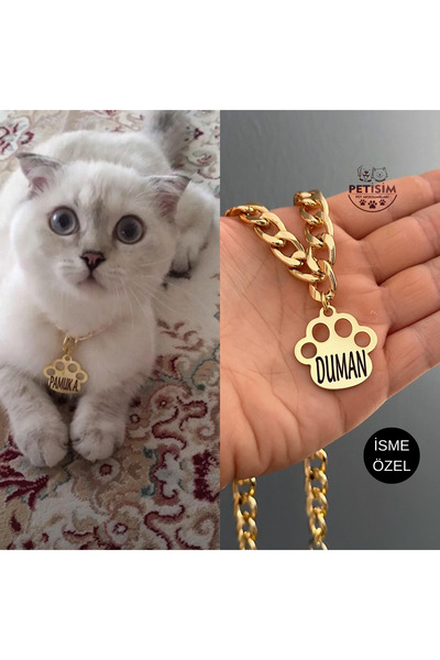 PETİSİM PET AKSESUARLARI Kedi tasması isimli tasma