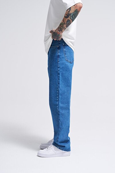 Machinist Ανδρικό παντελόνι Relaxed Baggy Jean Dark Blue