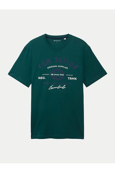 Tom Tailor Men's T-Shirt 1037735 Green