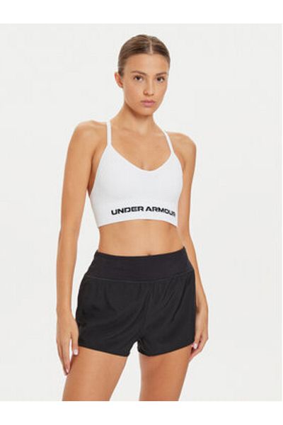 Under Armour Sutien sport pentru femei Under Armour 1384417 Alb