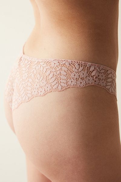 Penti Βραζιλιάνικο εσώρουχο Luna V Cut Dried Rose