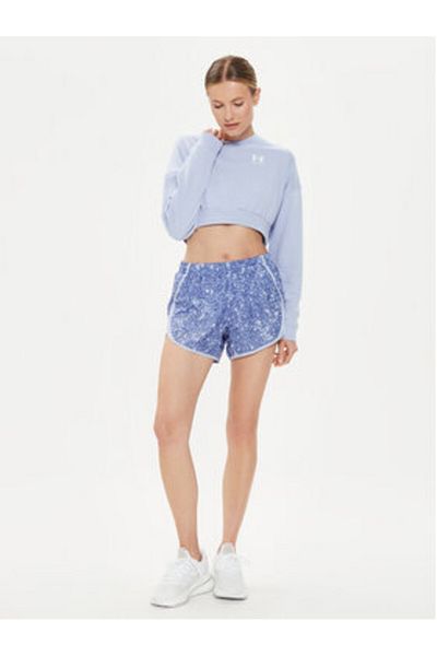 Under Armour Pantaloni scurți sport pentru femei 1382439-539 Albaștri