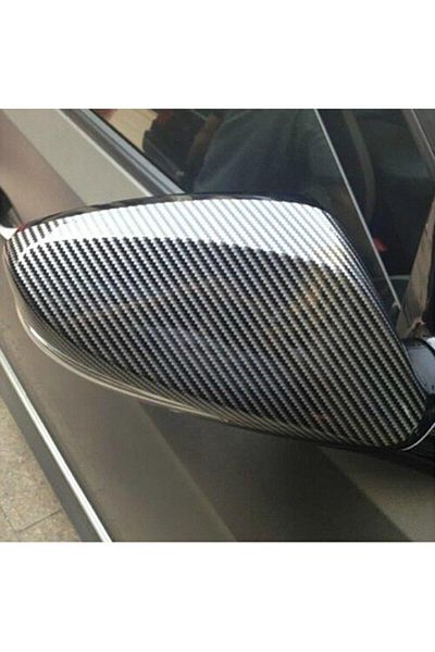 AUTOFOLYO Black Glossy 5D Carbon Fiber Foil - 30 Cm-2 Meter Adhesive Coating Foil