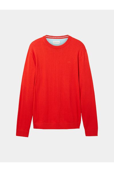Tom Tailor Men's Sweater 1039810 Red