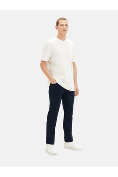 Tom Tailor Men's fabric trousers 1037552 Navy blue