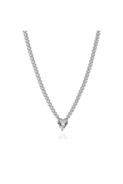 Değerli Kuyumculuk Kalp Su Yolu Kolye