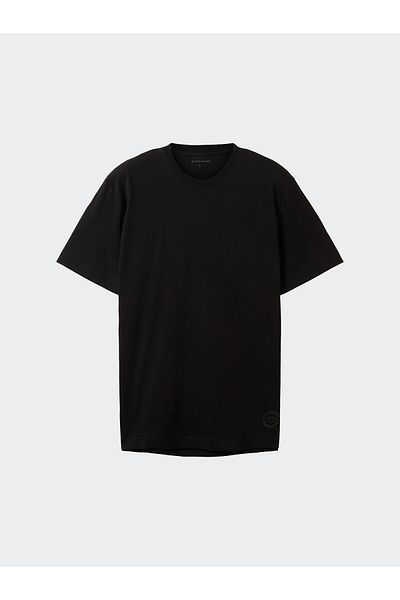 Tom Tailor tom tailor Men's Set of 2 T-shirts 1037741 Black