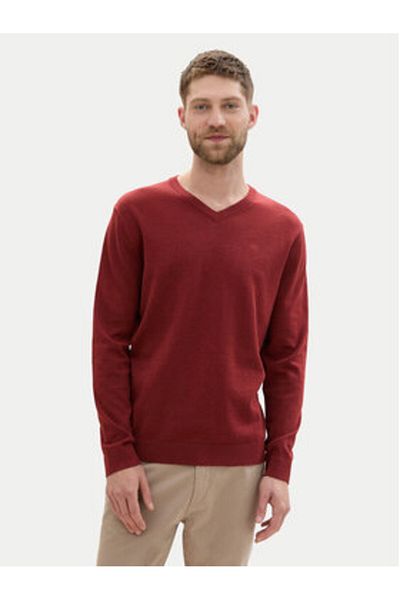 Tom Tailor Men's Sweater 1039806 Red