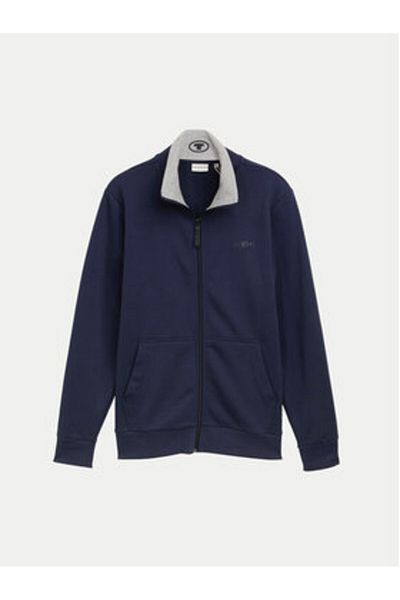 Tom Tailor Men's Sweatshirt 1045645 Navy blue