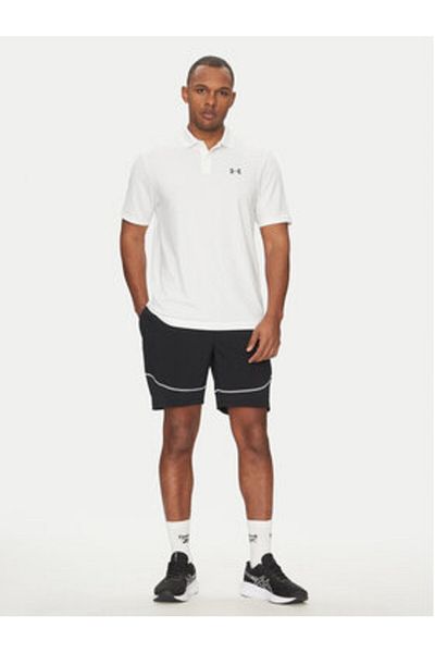 Under Armour Tricou polo pentru bărbați Under Armour 1377374 Alb