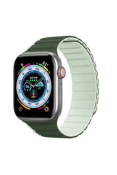Dux Ducis Strap for Apple Watch 1/2/3/4/5/6/7/8/9/SE/SE 2 38/40/41mm Dux Ducis LD Series Green