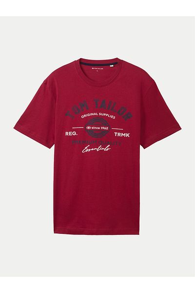 Tom Tailor Men's T-Shirt 1037735 Red