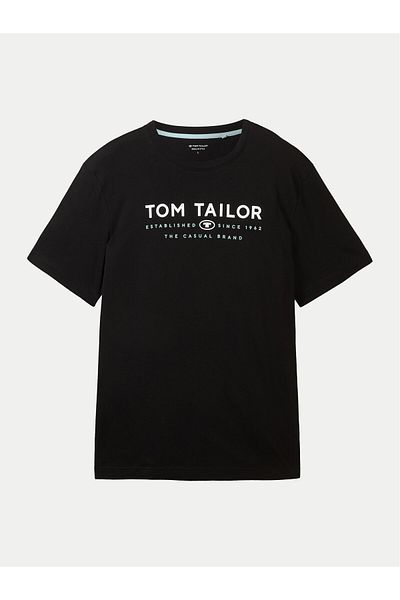 Tom Tailor Men's T-Shirt 1043276 Black