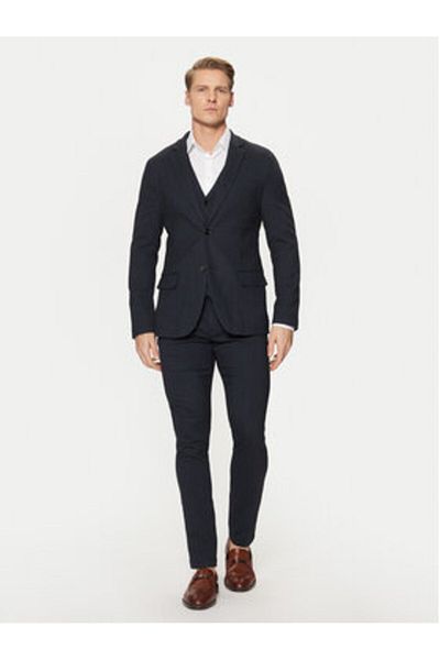Tom Tailor Men's Chinos 1044345 Navy Blue
