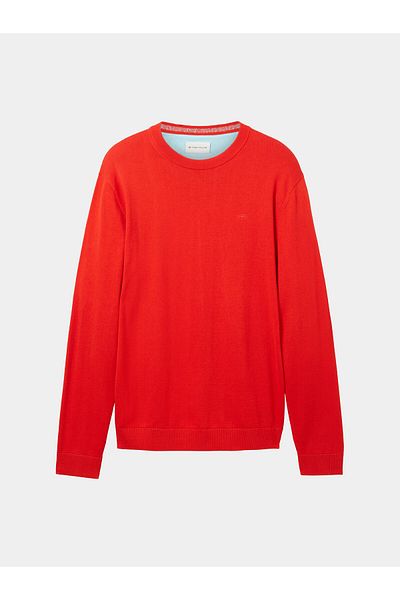 Tom Tailor Men's Sweater 1039810 Red