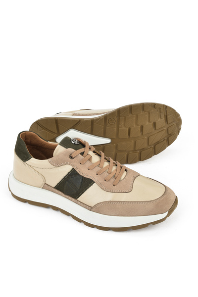 Ziya Чоловічі кросівки з натуральної шкіри 1531037Z2417 Бежевий