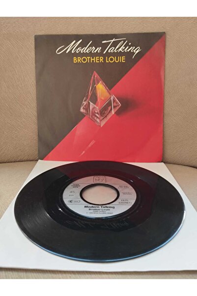 Plakperest MODERN TALKING - Brother Louie - 1986 Almanya Basım 45lik Plak-2.EL