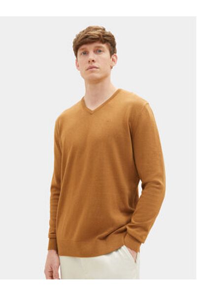 Tom Tailor Men's Sweater 1027665 Brown
