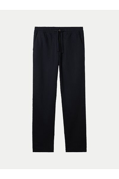 Tom Tailor Men's fabric trousers 1041171 Navy blue