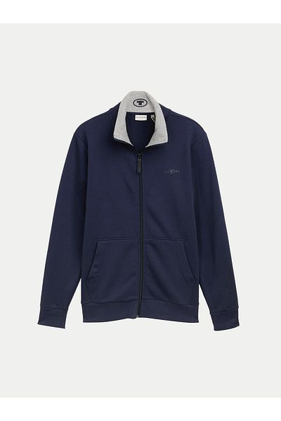 Tom Tailor Men's Sweatshirt 1045645 Navy blue