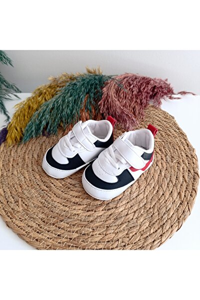 Funny minilkabebe funny premium 7306 unisex spor bebek ilk adım patik ayakkabı 17-18-19 numara