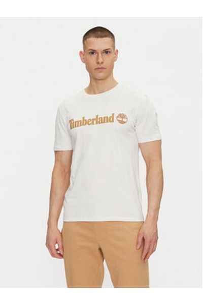 Timberland Tricou bărbați timberland TB0A5UPQCM91 ecru