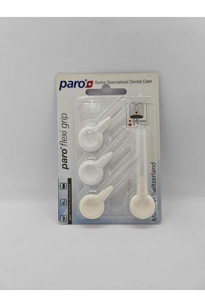 TechTic 1072 White Flexi Rubber Interface Orthodontic Bridge and Implant Brush Interface Toothbrush