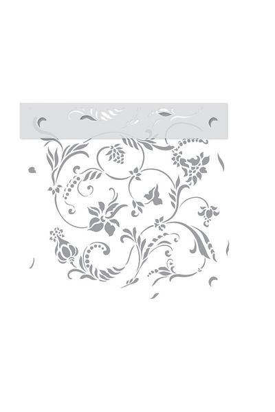 OEM Sablon Perete Vopsire, Tencuiala Dimensiune 900x600 X Mm Grosime 0,7mm Flourish Allover Model Mxsp75