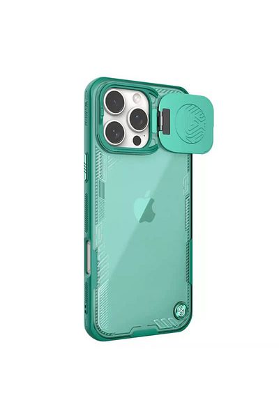 Nillkin Case for iPhone 16 Pro Max - Nillkin Iceblade Prop (without Camera Cutout) - Green