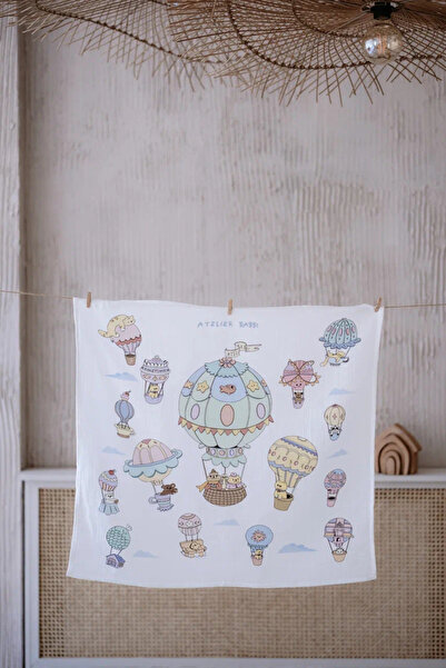 Atelier Babbi Double Layer Muslin Baby Blanket - Cappadocia