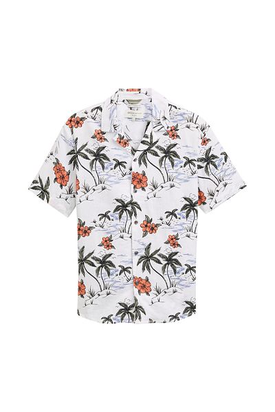 Tom Tailor Denim Mens Shirt 1045191 White