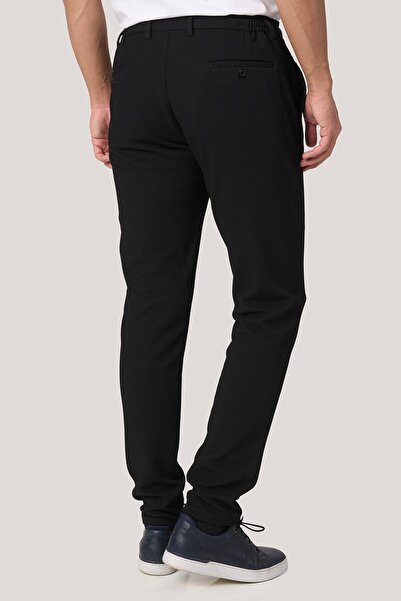 White Stone WHİTE STONE 2025-k P1044 DAMLA TREND JOOGER PANTOLON SİYAH