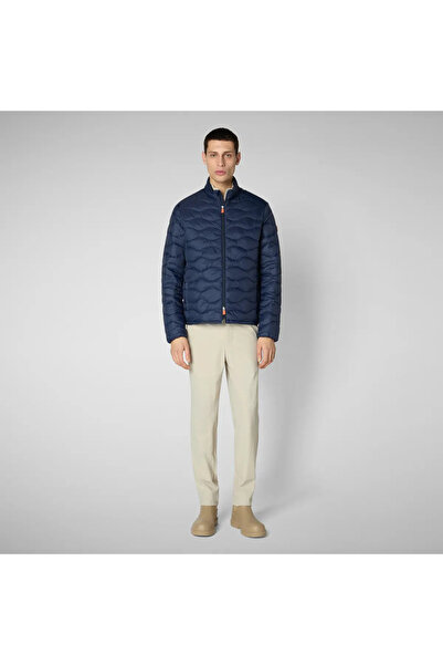 SAVE THE DUCK Whirl Erkek Şişme Mont, Hafif, Dik Yaka, Kapitone, Regular Fit,...