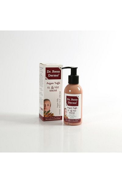 Dr. Rena Dermo Dr.rena Dermo Argan Cream - 150m Natural Oily, Hand Face Skin