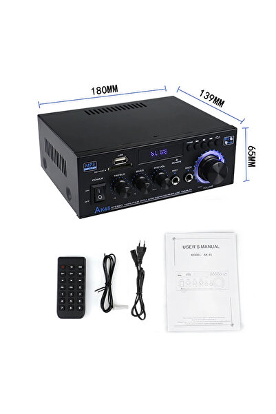 Choice قابس أمريكي AK 45 AK45/AK35 800 واط مكبر صوت منزلي ثنائي القناة بلوتوث...