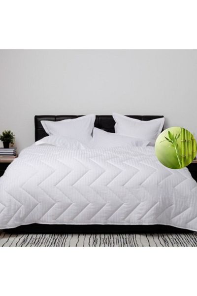 Pucioasa Winter Quilt Bamboo Filling 160x210cm, Ralex Pucioasa, White