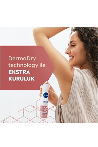 NIVEA Kadın Sprey Deodorant Derma Control Clinical 150ml Banyo Ve Duş Jeli 250 ml