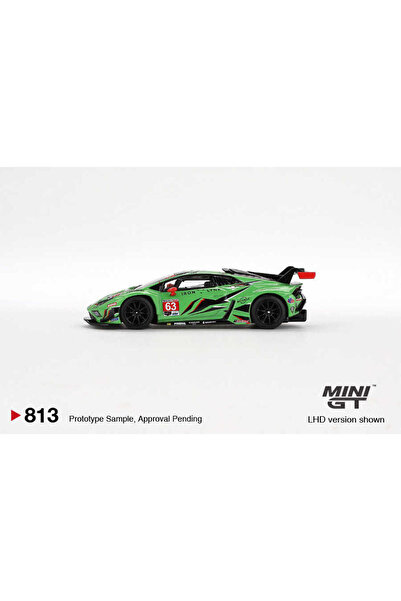 mini gt 1:64 Lamborghini Huracán GT3 EVO2 #63 Iron Lynx IMSA 2023 Daytona Yarış Arabası